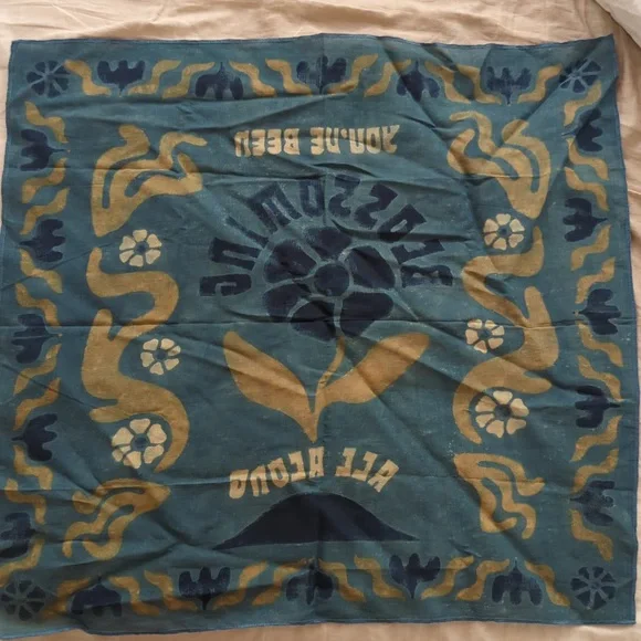 🆕 Christy Dawn Silk-Cotton Block Printed Scarf